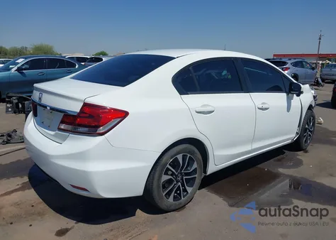 2014 Honda Civic Ex z USA, uszkodzony, nr VIN 19XFB2F89EE230700